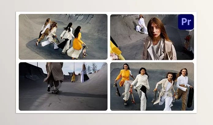 Videohive – Dynamic Multiscreen Slideshow MOGRT Download 54307256