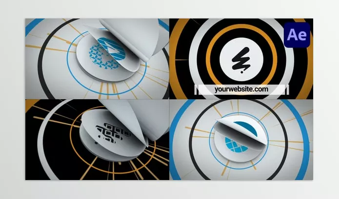 Videohive – Flip Flap Logo Reveal for After Effects Download 54992631