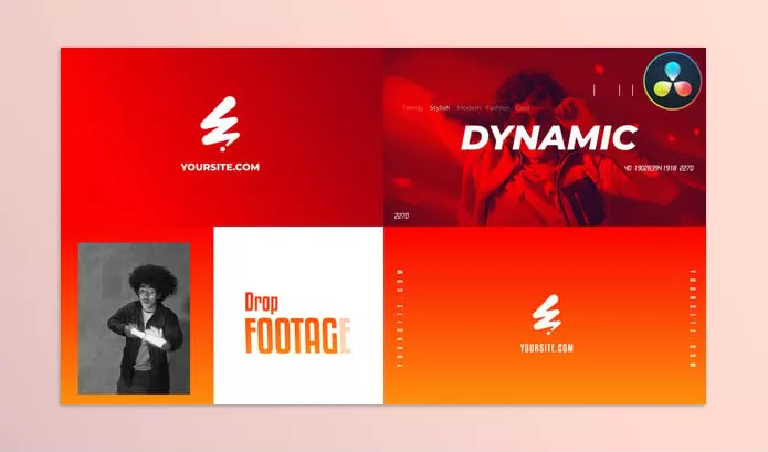 Videohive – Fast Modern Opener for Davinci Resolve Download 54992256