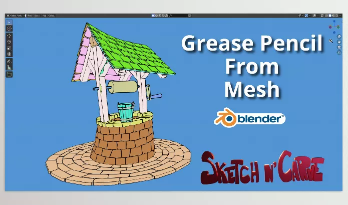 Blender – Grease Pencil From Mesh Pro Download v2.6.0