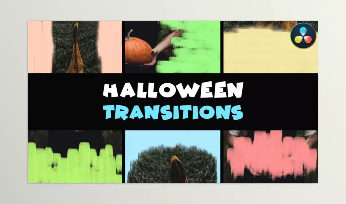 Videohive – Halloween Transitions Davinci Resolve Download 54715313