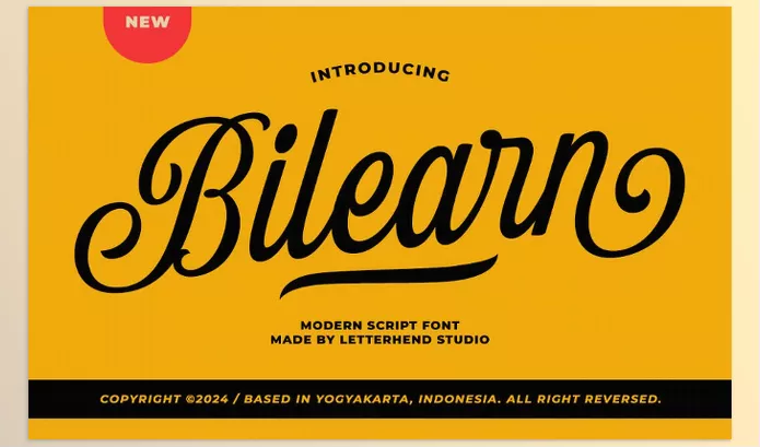 Creative Market – Bilearn Modern Script Download 289659799