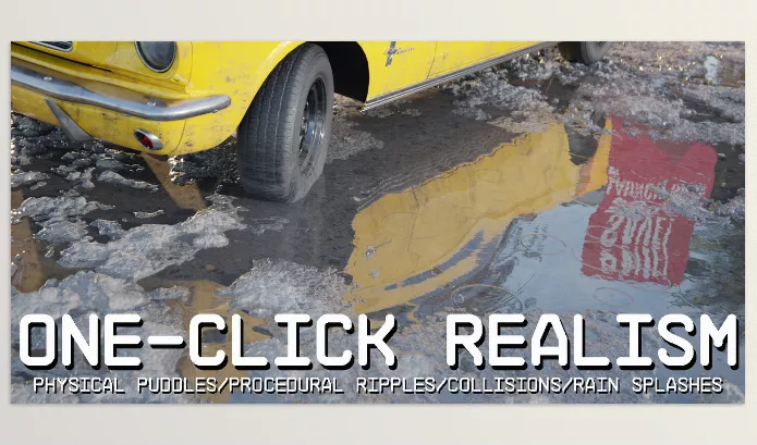 Blender – Physical Puddles Pro Addon Download v4.2