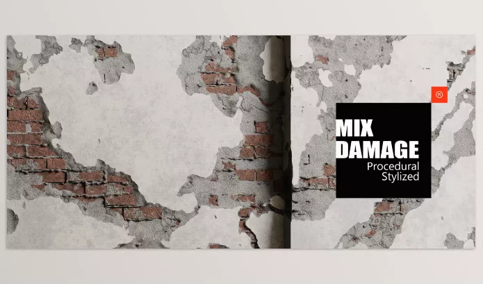 Blender – Mix Damage Download v1.0 (24 Procedural Destructions, Materials)