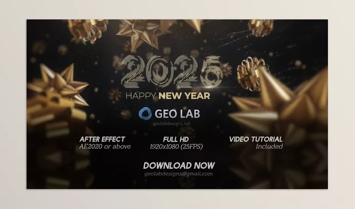 Videohive – New Year Eve 2025 New Year Celebrations Download 23091522