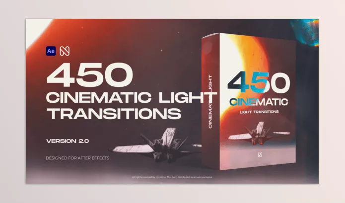 Videohive – Cinematic Light Transitions Download 56304444