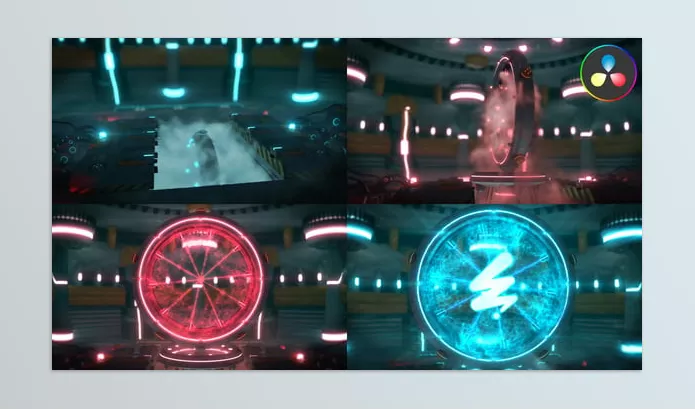 Videohive – Portal Of Light for DaVinci Resolve Download 56581356