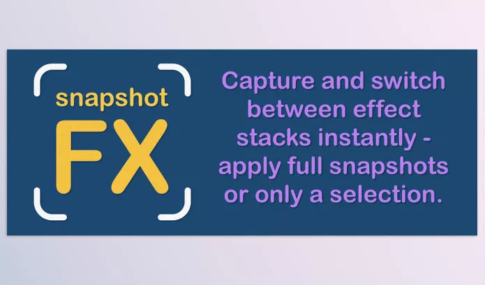 Aescripts – Snapshot FX Download v1.04 (Win, Mac)