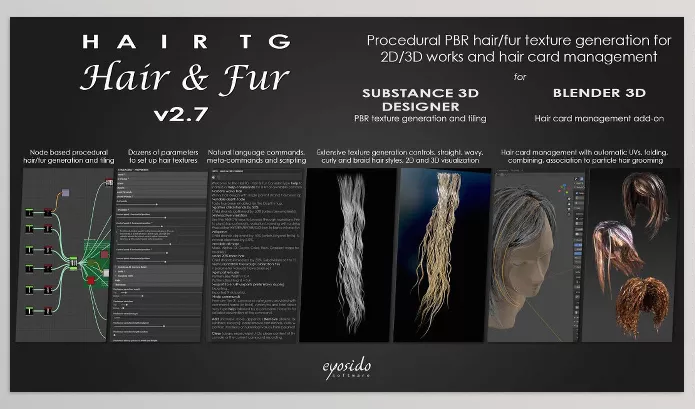 Artstation – HairTG Hair and Fur Download v2.7.2