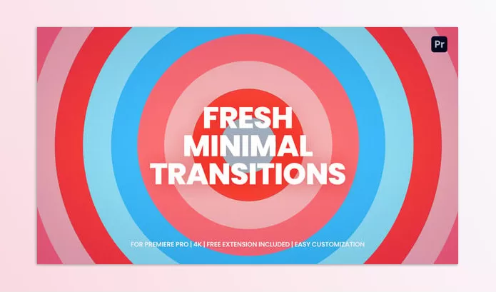 Videohive – Minimal Transitions Premiere Pro Download 56900519