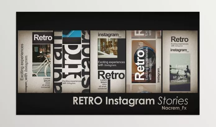 Videohive – Vintage Instagram Stories Download 56885892