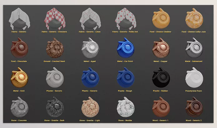 Blender Procedural Shader Pack Download v4.2