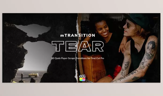 MotionVFX – mTransition Tear for Final Cut Pro Download