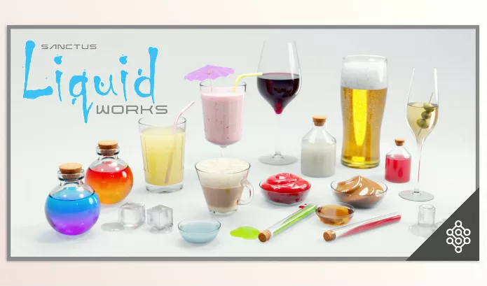 Blender – Sanctus Liquid Works Procedural Materials And Assets Download v1.0.1
