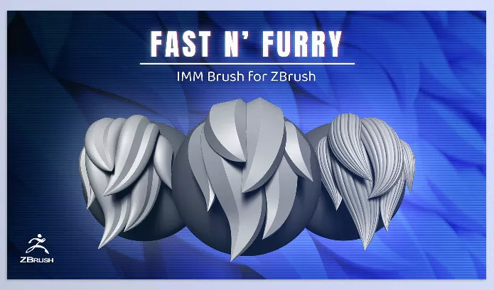 Artstation – Fast N Furry IMM Brush for ZBrush 2022 Download