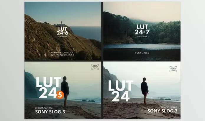 Roman Hense – LUTs 24 Series for Sony S-Log3 Download