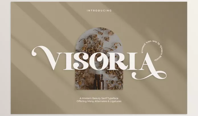 Creative Market – Visoria Modern Serif Font Download 291026492