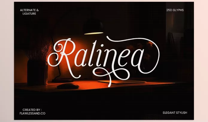 Creative Market – Ralinea Script Font Download 291252636