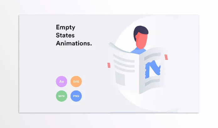 Ui8 – Empty States Animations Download