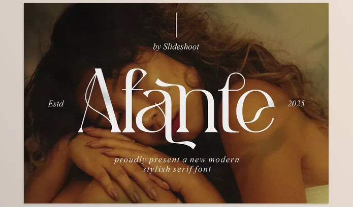 Creative Market – Afante Modern Stylish Serif Font Download 291309897