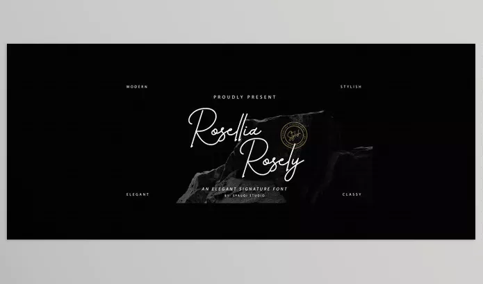 MyFonts – Rosellia Rosely Font Download