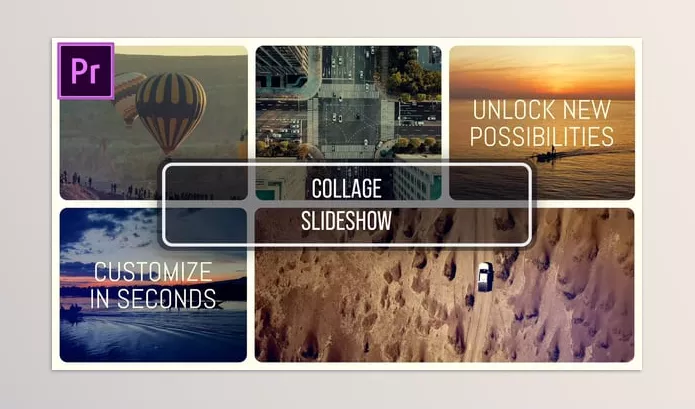 Videohive – Collage Slideshow Split Screen Opener MOGRT Download 57842127