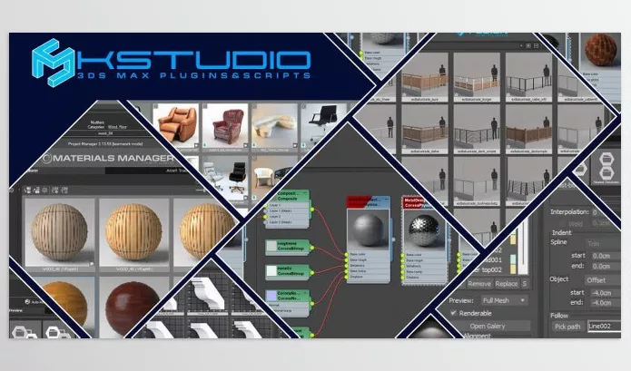 kstudio – 3dsMax Plugins Collection Download v2025