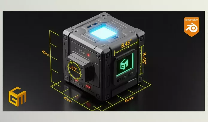 Blender – Geomeasure A Powerful 3D Measuring Tool for Blender Download v2.92