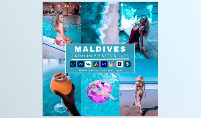 Presetsroom – Maldives lightroom presets and luts collection Download