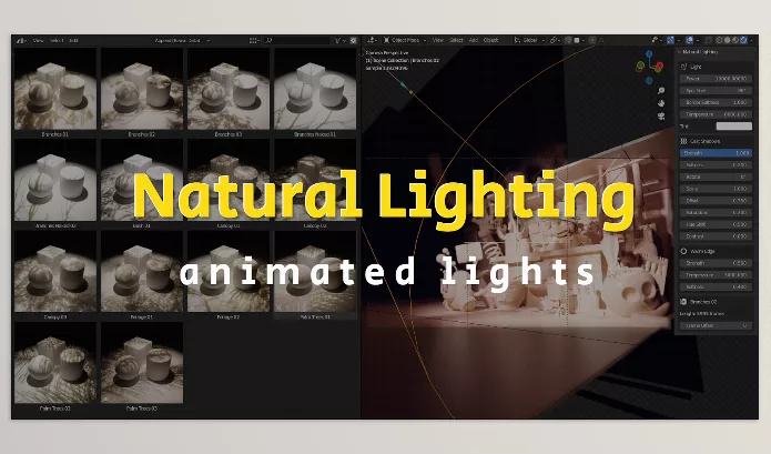 Blender – Natural Lighting Gobos Download v2.5