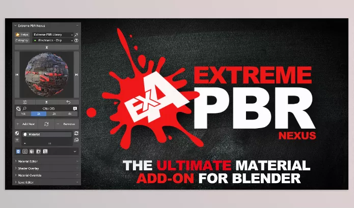 Blender – Extreme Pbr Nexus Download v4.1.131