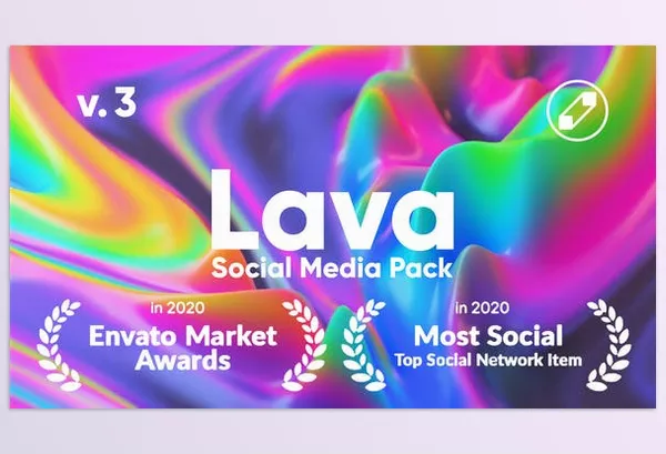 Videohive – Lava Social Media Pack v3.1 Download 24118486