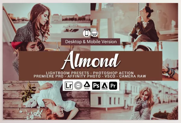 Creative Market – Almond Lightroom Presets Download 5155691