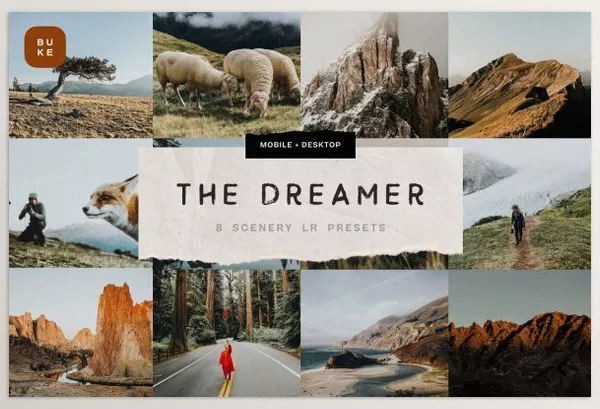 Creative Market – The Dreamer 8 Lightroom Presets Download 6049377