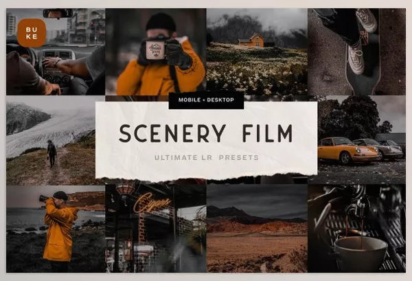 Creative Market – Scenery Film 3 Lightroom Presets Download 6075537