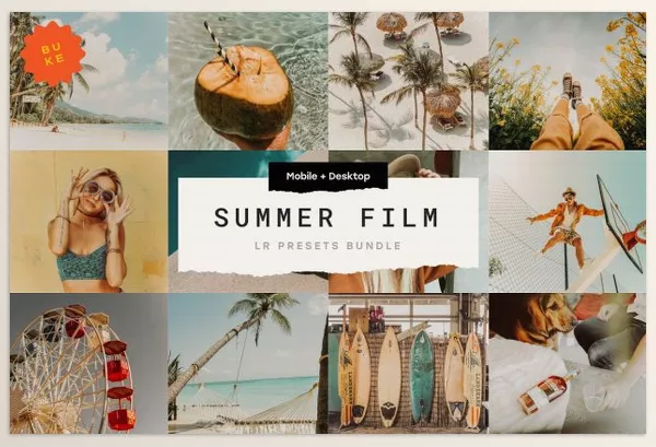 Creative Market – 15 Summer Film Lr Presets Bundle Download 5035875