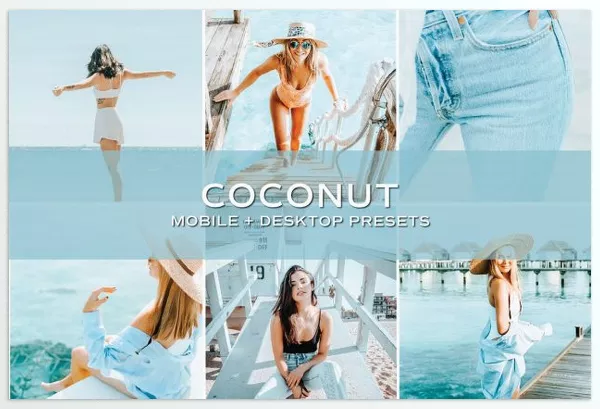 Creative Market – 15 Coconut Lightroom Presets Download 5701430