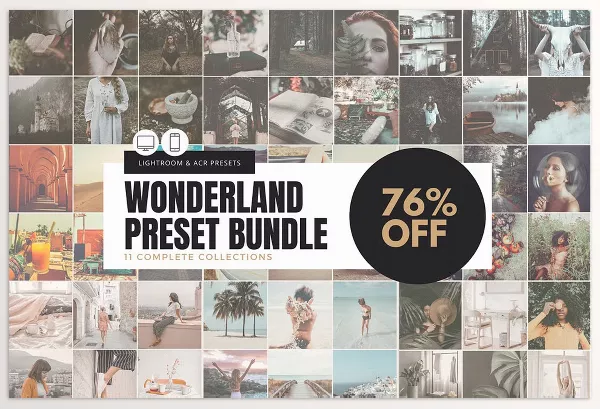 Creative Market – The Wonderland Preset Bundle Download 6333332