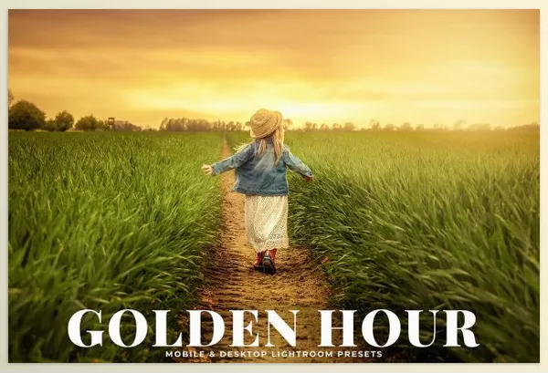 Creative Market – Golden Hour Lightroom Presets Download 3504331 (Mob, Desk)