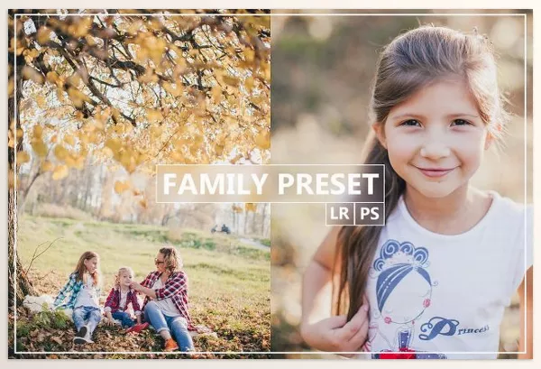 Creative Market – FAMILY Lightroom Photoshop Preset Download 3495813