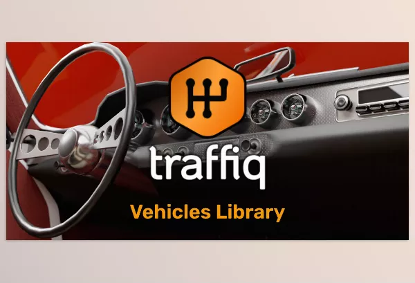 Blender – Car Library Download v2.3.0 (Traffiq Car Models – Rigged Cars, Contemporary Cars, Old Cars)