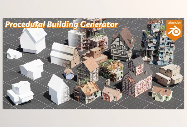 Blender – Procedural Building Generator Download v1.3