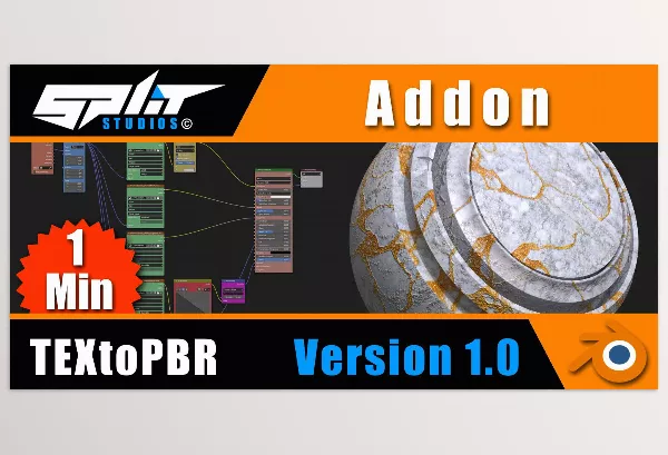 Blender – Textopbr Download v1.0 (Textures To Pbr In 1 Click)
