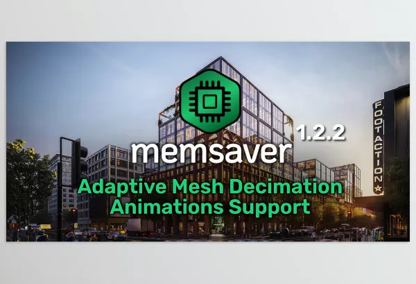 Blender – Memsaver Download v1.3.0 (Memory Optimizer Vram Saver)