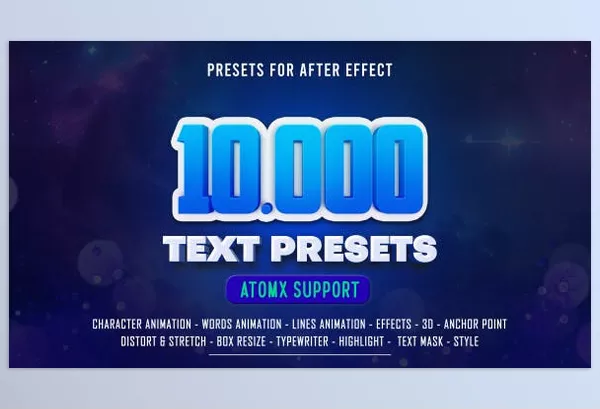 Videohive – Text Presets Download 45231394