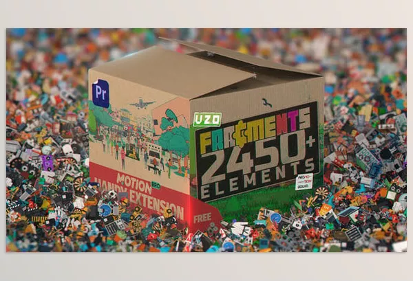 Videohive – Fragments Download 34424151 (Premiere Pro, 2450+ Animated 2D Elements)