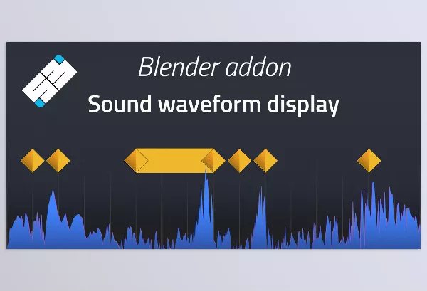 Blender – Sound Waveform Display Download v0.9.2
