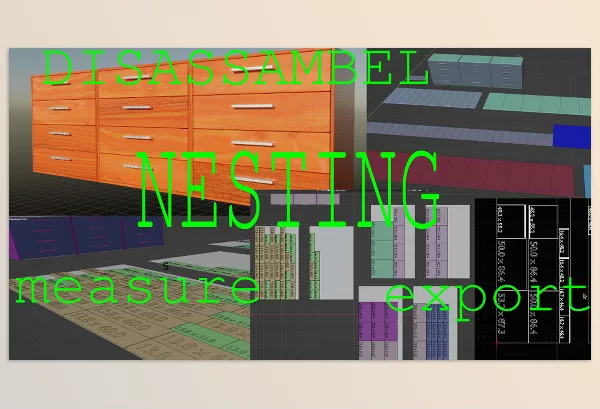 Blender – Disassembler And Nesting Download