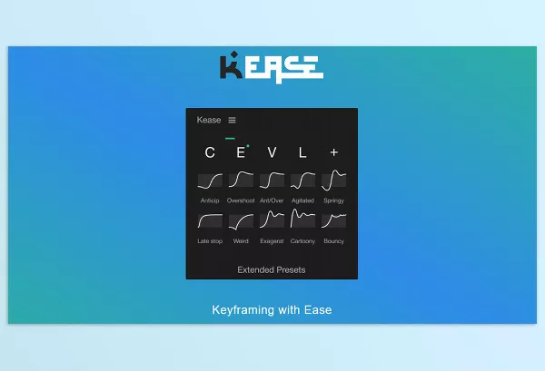 Davide Boscolo – Kease for After Effects Download v2.1.4 (Win, Mac)