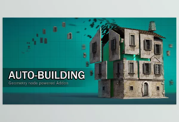 Blender – Auto Building Download v1.2.7 + Assets